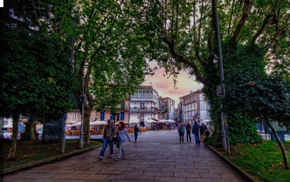 Апартаменти "Porta Faxeira" Сантьяго-де-Компостела Номер фото